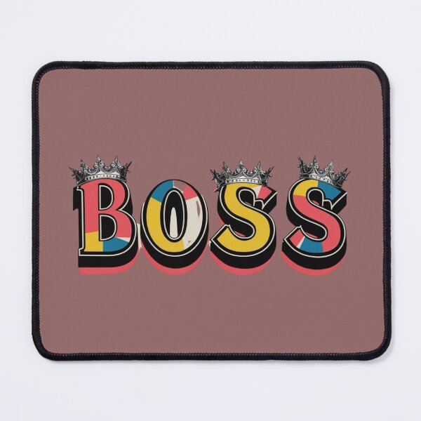 Item preview, Boss Leader Office Humor Humor Cool Cute Profession Occupation Saying Phrase designed and sold by UrbanStitchCreations.