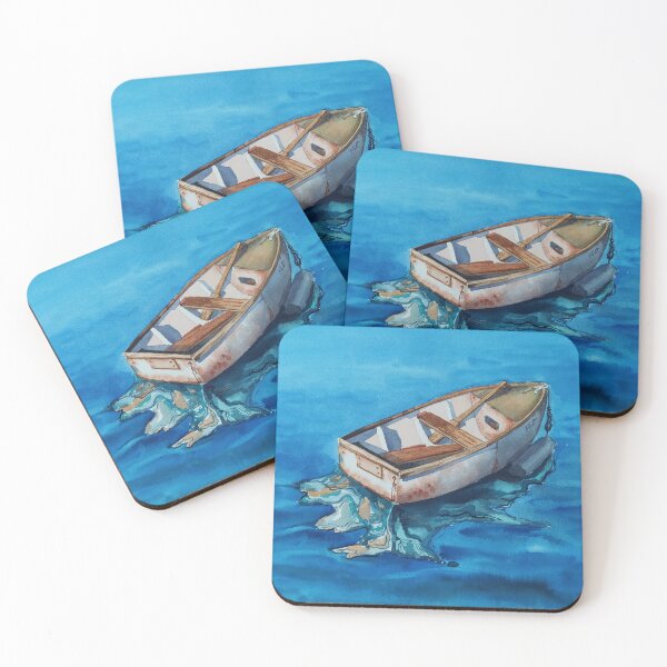 Item preview, boat in the sea designed and sold by Assol Kovtun.
