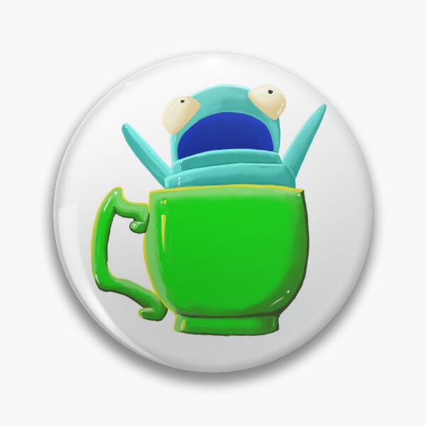 Item preview, Repo Cyan Semibot in a Cup designed and sold by donabelle.