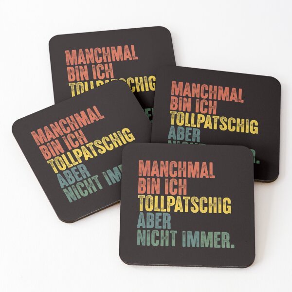 Item preview, Manchmal bin ich tollpatschig – Lustiger deutscher Spruch Design designed and sold by WHDProduction45.