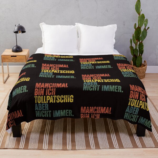 Item preview, Manchmal bin ich tollpatschig – Lustiger deutscher Spruch Design designed and sold by WHDProduction45.