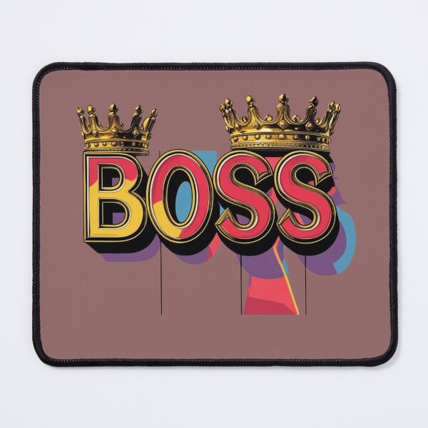 Item preview, Boss Leader Office Humor Humor Cool Cute Profession Occupation Saying Phrase designed and sold by UrbanStitchCreations.