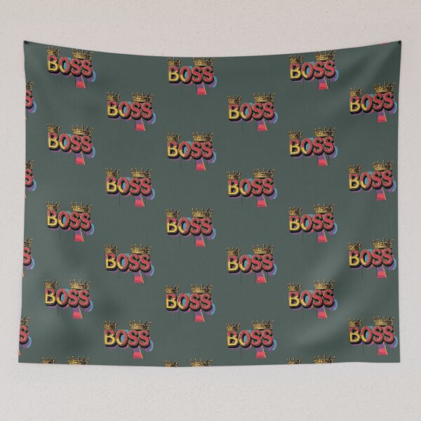 Item preview, Boss Leader Office Humor Humor Cool Cute Profession Occupation Saying Phrase designed and sold by UrbanStitchCreations.