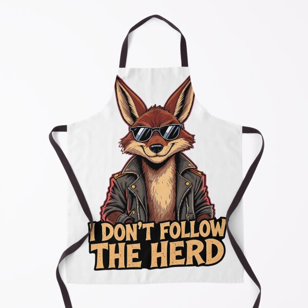 Item preview, "I Don't Follow the Herd" Bold Attitude Quote | Individuality Funny T-Shirt designed and sold by AI-volution.