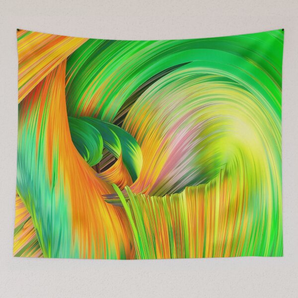 Item preview, COLOR WAVES - GREEN designed and sold by KooisterDesigns.