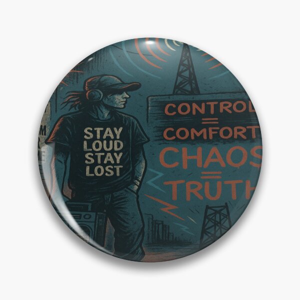 Item preview, Stay Loud, Stay Lost - Urban Rebel Street Art designed and sold by LOREANDDISORDER.