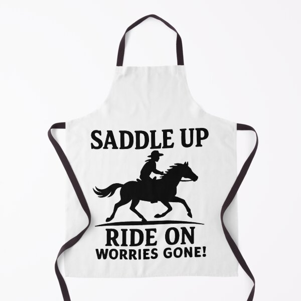 Item preview, Saddle Up Ride On Worries Gone designed and sold by Inkspaced.