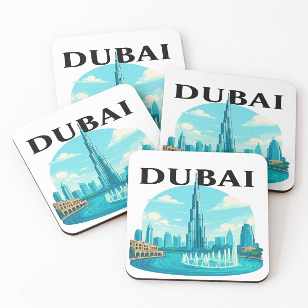 Item preview, Dubai Skyline Art – Burj Khalifa Drawing designed and sold by visualvibesss.