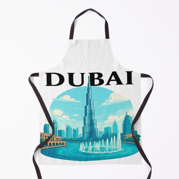 Item preview, Dubai Skyline Art – Burj Khalifa Drawing designed and sold by visualvibesss.