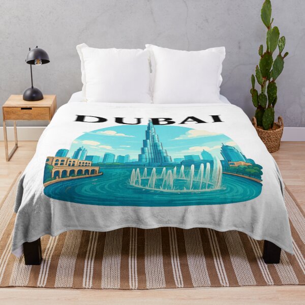 Item preview, Dubai Skyline Art – Burj Khalifa Drawing designed and sold by visualvibesss.