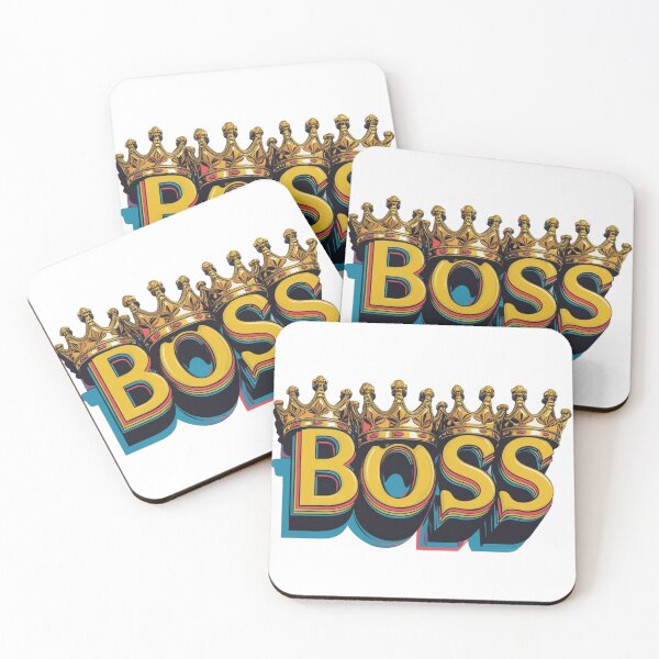 Item preview, Boss Leader Office Humor Humor Cool Cute Profession Occupation Saying Phrase designed and sold by UrbanStitchCreations.