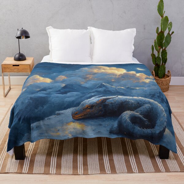 Item preview, Dragon Sleeping on a Mountain Peak designed and sold by Rtymer.