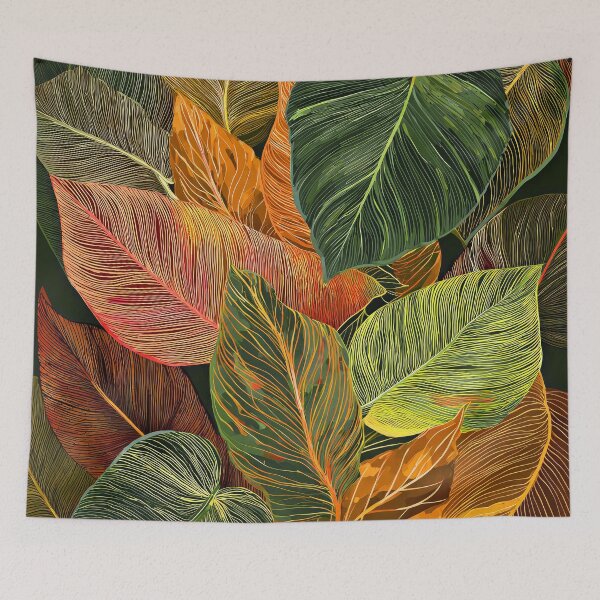 Item preview, Chic Sophisticated Colorful Creative Palm Leaves Aesthetic Designs designed and sold by DEC02.