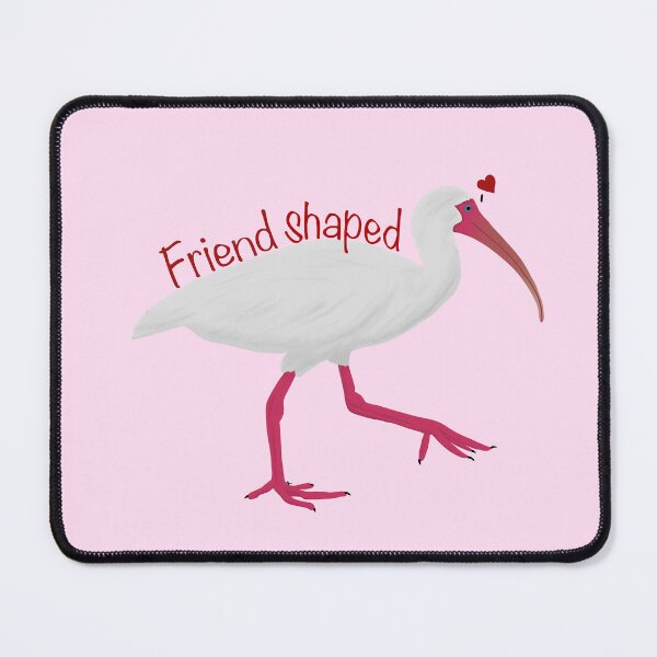 Item preview, Friend Shaped: White ibis  designed and sold by KLTcreations.