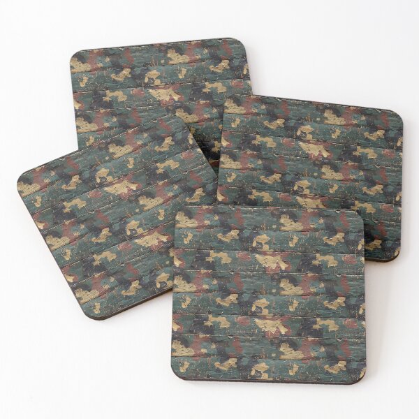 Item preview, Distressed Camouflage Wood Texture Grungy Pattern designed and sold by NTGUILTY.