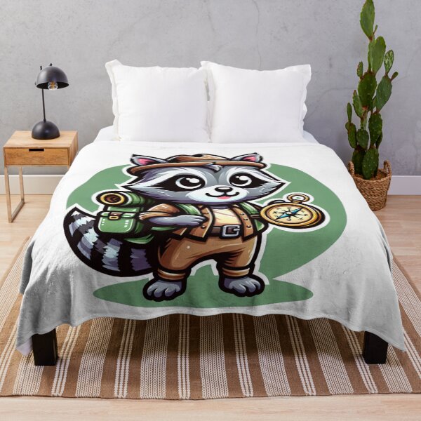 Item preview, Curious Raccoon Explorer designed and sold by ViralVisionsCreating .