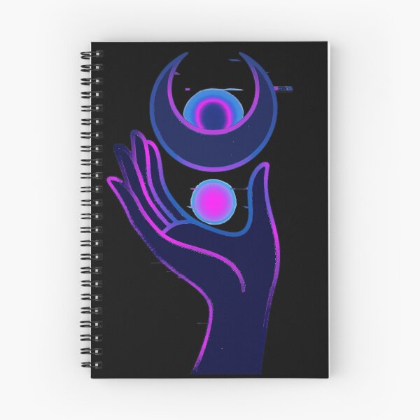 Artikelvorschau, Digitales Mondgleichgewicht-Emblem – Heilige Harmoniehand entworfen und verkauft von Mōnk Mode Society.