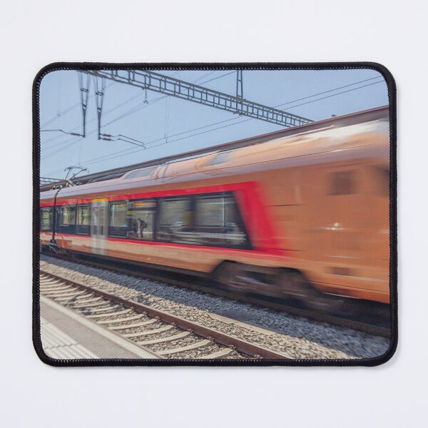 Item preview, Speeding Swiss Train designed and sold by Blind Squirrel Photo Co..