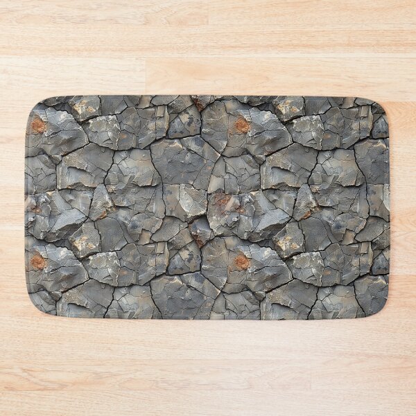 Item preview, Cracked Basalt Rock Wall Textured Pattern designed and sold by NTGUILTY.