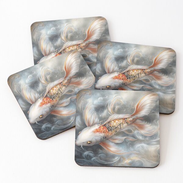 Item preview, The Koi's Ethereal Dance designed and sold by bloorose.