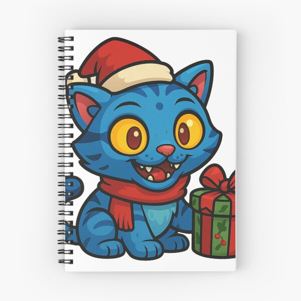 Item preview, Blue Tiger and Christmas day designed and sold by FuzzyMood-_-.
