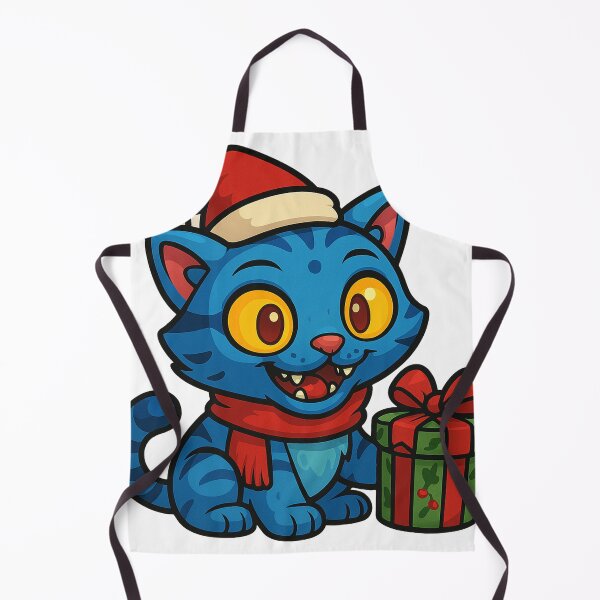Item preview, Blue Tiger and Christmas day designed and sold by FuzzyMood-_-.