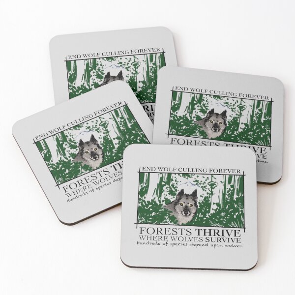 Item preview, Forests Thrive With Wolves designed and sold by Copperbora.