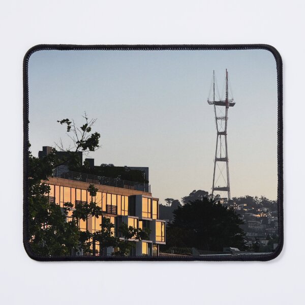 Item preview, Sutro Tower at Dusk designed and sold by Yard Cards.