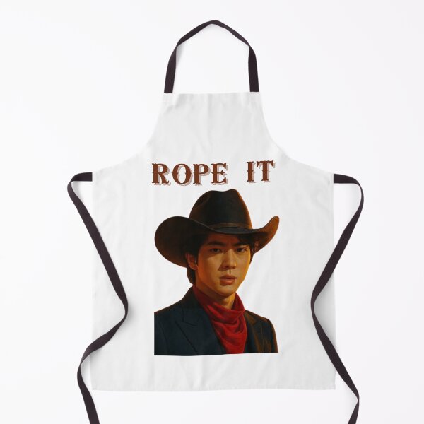 Item preview, Jin "Rope It" Cowboy TShirt – 2025 Kpop Concert Edition  designed and sold by HyperZenGolden.