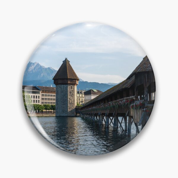 Item preview, Spreuerbrücke Bridge in Lucerne, Switzerland  designed and sold by Blind Squirrel Photo Co..