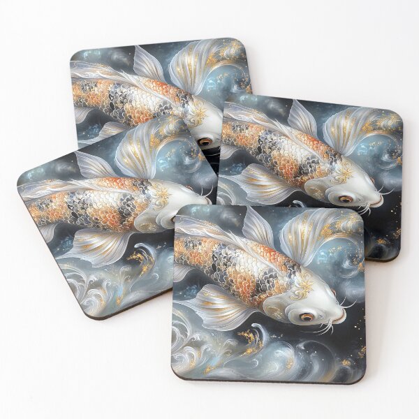 Item preview, Nebula Currents: The Koi Beyond Worlds designed and sold by bloorose.