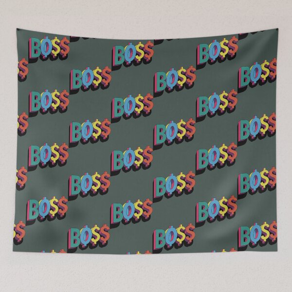 Item preview, Boss Leader Office Humor Humor Cool Cute Profession Occupation Saying Phrase designed and sold by UrbanStitchCreations.