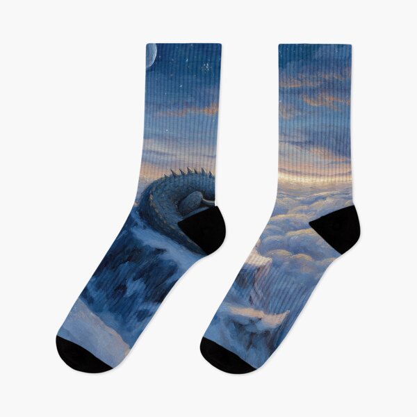 Item preview, Dragon Sleeping on a Mountain Peak designed and sold by Rtymer.