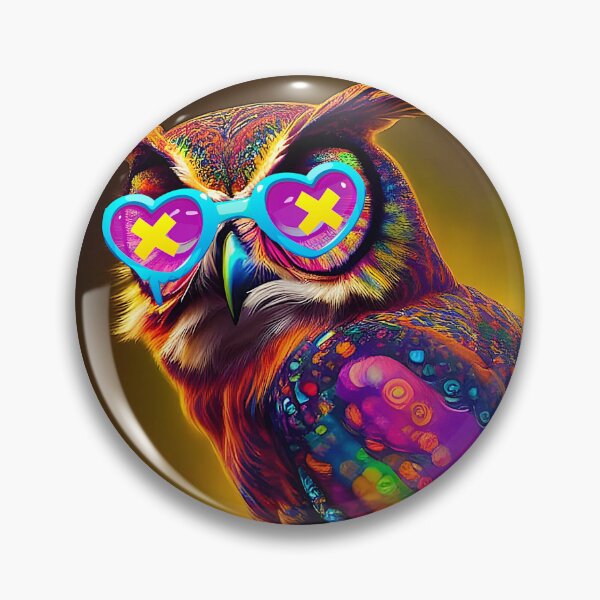 Item preview, Cool Rage Mode Rave Party Owl designed and sold by FestDrip.