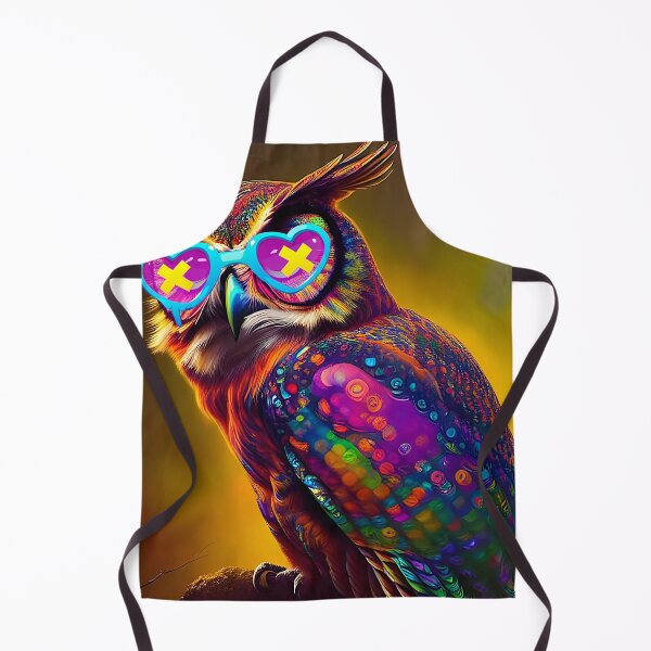 Item preview, Cool Rage Mode Rave Party Owl designed and sold by FestDrip.