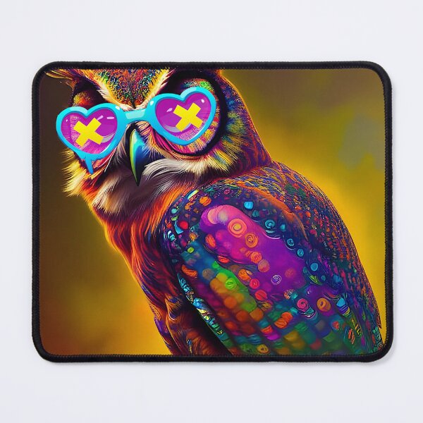Item preview, Cool Rage Mode Rave Party Owl designed and sold by FestDrip.