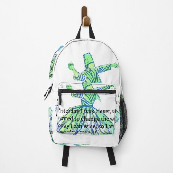 Item preview, Whirling Darwish in pop art style with beautiful saying designed and sold by wallartofmio.