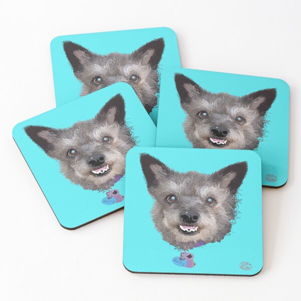 Item preview, Scruffy Puppies are LOVE and HAPPINESS! designed and sold by StudioTanoshiiNeko.