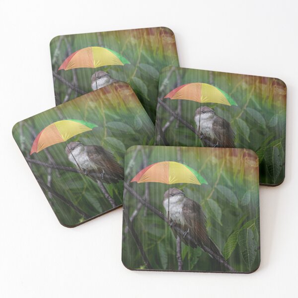 Item preview, Black Billed Cuckoo Bird designed and sold by LESLIEDYESIGN.