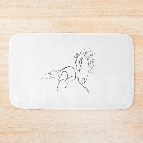 Item preview, Minimalist Roses Horse designed and sold by TahelArt.