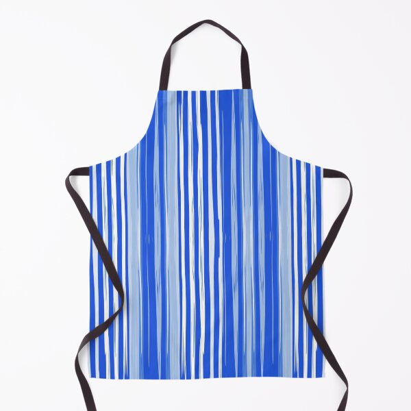 Item preview, Blue and White Random Stripe Seamless Repeat designed and sold by Sharon Schwalbe.