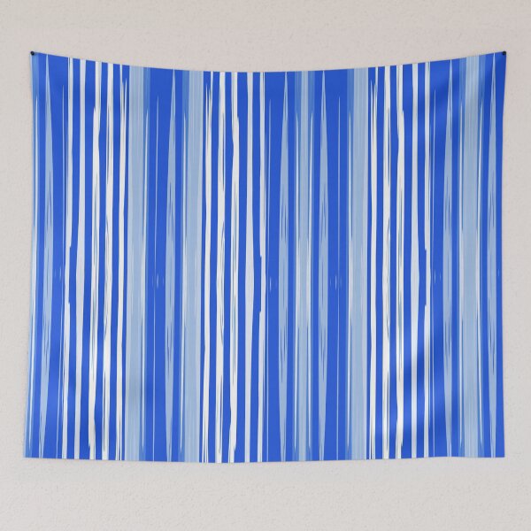 Item preview, Blue and White Random Stripe Seamless Repeat  designed and sold by Sharon Schwalbe.
