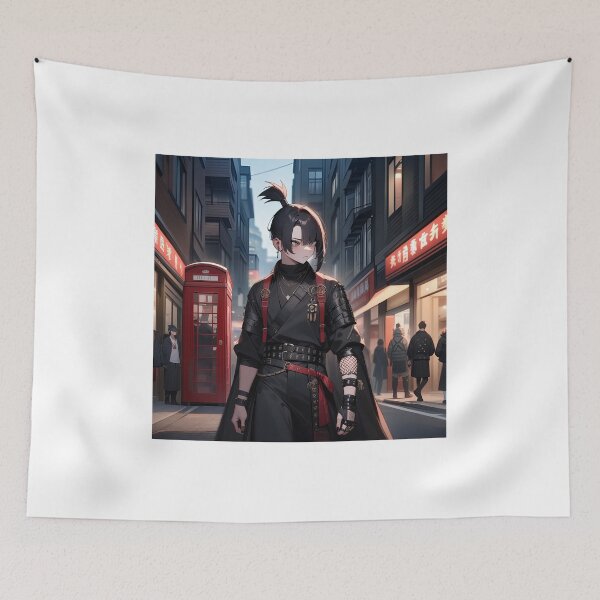 Item preview, Anime style female ninja in London  designed and sold by Emo-Devil.