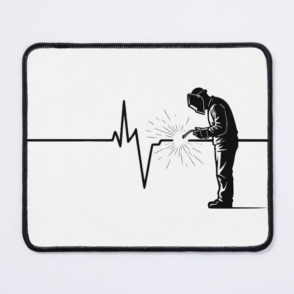 Item preview, Welding Pulse – My Heart Beats Sparks designed and sold by Dago345.