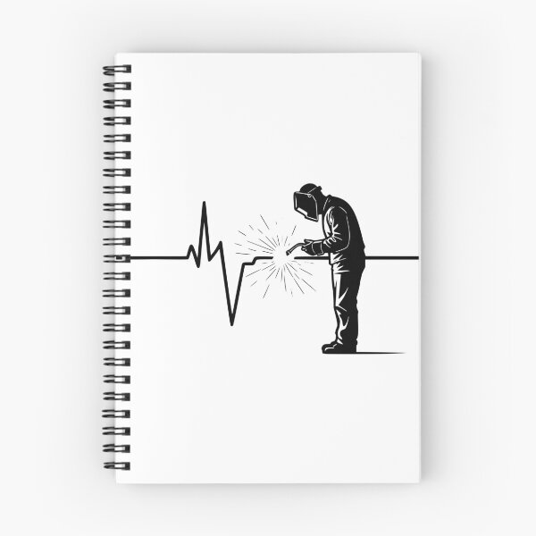 Item preview, Welding Pulse – My Heart Beats Sparks designed and sold by Dago345.