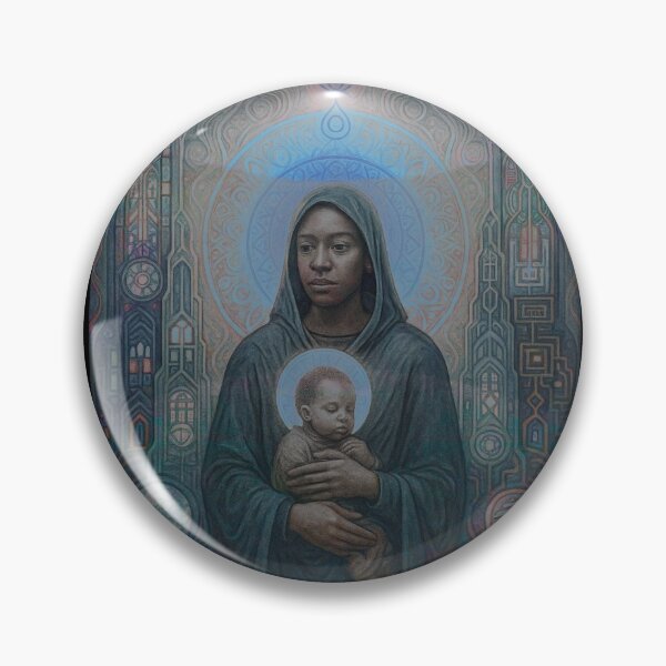 Artikelvorschau, Meta Black Madonna entworfen und verkauft von Creative Mystic Art by Rebecca Lemke .
