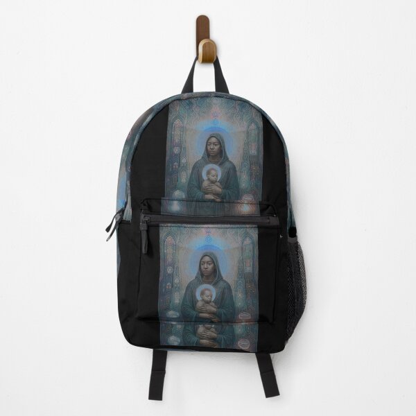 Item preview, Meta Black Madonna designed and sold by Creative Mystic Art by Rebecca Lemke .