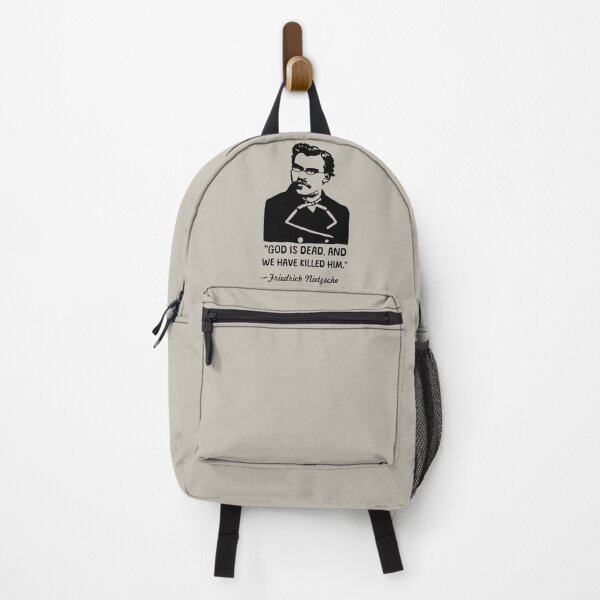 Item preview, Friedrich Nietzsche Portrait and Quote designed and sold by Unhinged Heather.
