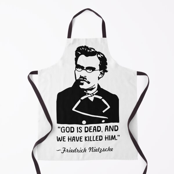 Item preview, Friedrich Nietzsche Portrait and Quote designed and sold by Unhinged Heather.