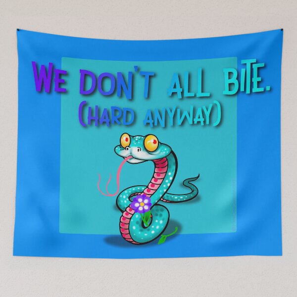 Item preview, Doodle Critters - We Don’t All Bite designed and sold by MetroINKbooks.
